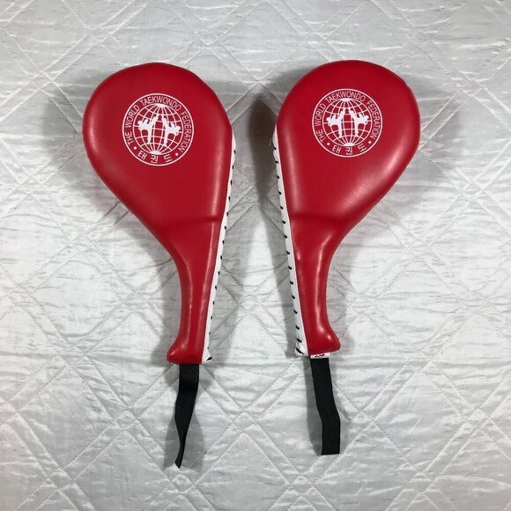 The World Taekwondo Federation Double Strike Kick Pads